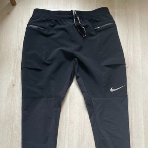 Nike Hybrid Running Pants - Black S Small